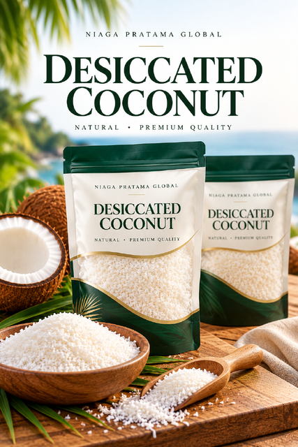 Desiccated Coconut Flakes for Food Processing & Bakery Industry Export Quality, From Indonesia – product photo 4, product detail gallery