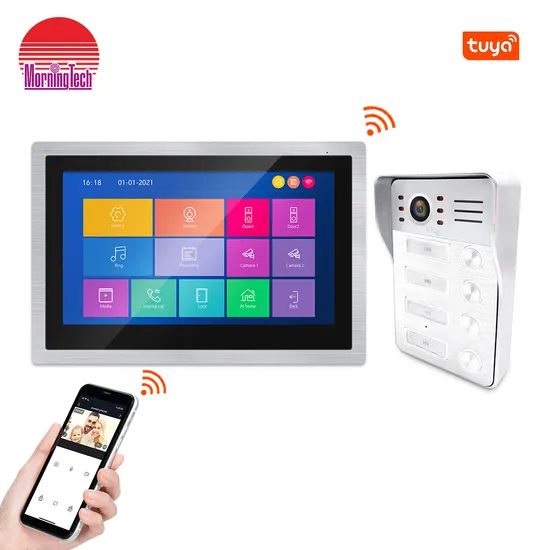 Wireless Smart Homemade Wireless Intercom Camera Doorbell Video Ringbell Phone Intercom Wireless Door Bell - Image 3