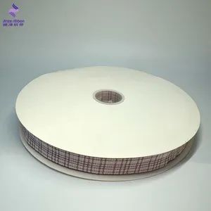 Scottish Thousand Bird Lattice Ribbon 100Y 25mm Customized Heat Transfer 1Y MOQ50 - Image 3