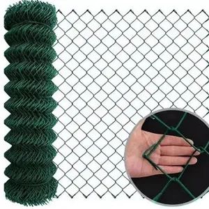 Customizable Sizes Chain Link Security Mesh Fence From Quality Steel Material - Image 2