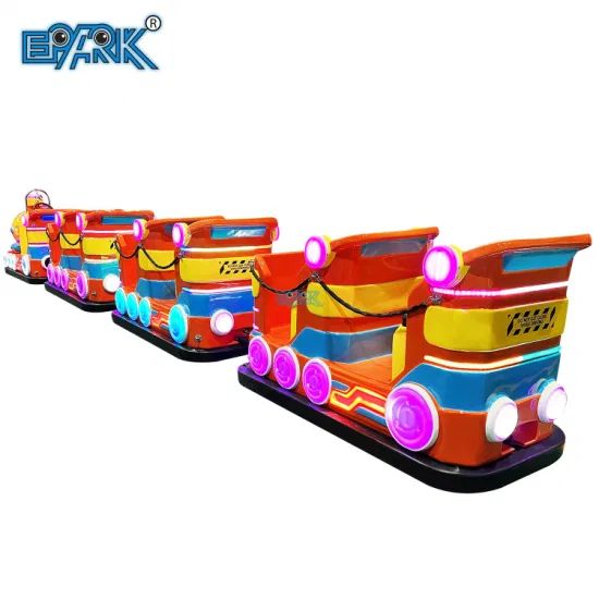 Outdoor Child Entertainment Amusement Park Electric Track Train Rides for Sale - Image 1