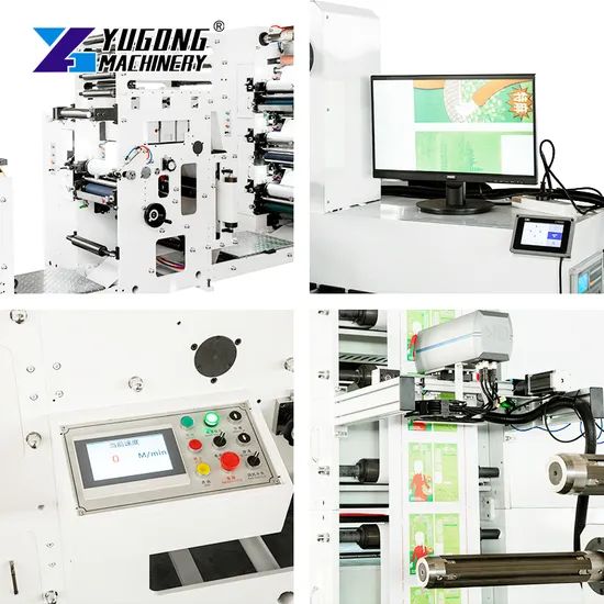 6-Color Flexographic Printing Machine for Label Self-Adhesive Paper - Image 5