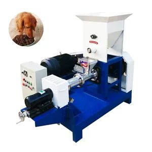 Professional Dog Feed Pellet Making Machine Feed Extruder with Motor - Image 1
