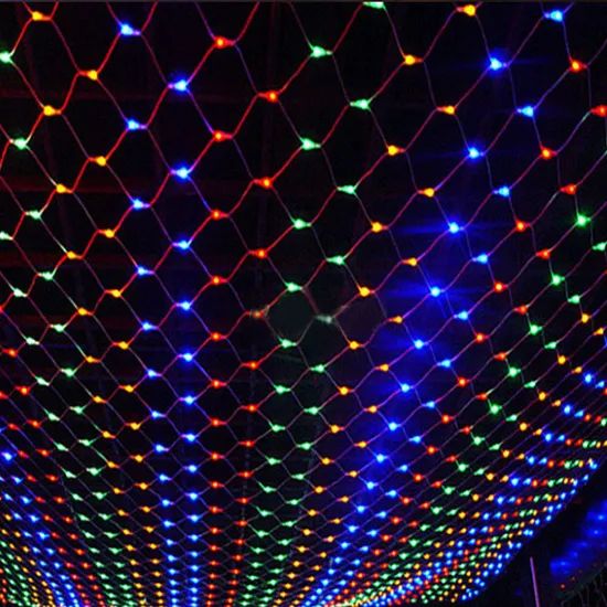 110V 220V Customized Net Mesh String Fairy Lights LED Fishing Light for Diwali Decoration - Image 2