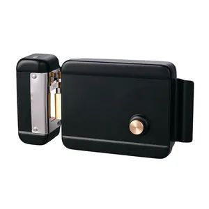 Smart Electronic Mechanical Door Motor Intelligent Rim Lock Logo Is Part Lock Key Zamak HS Code 8301 Backset 60mm Style - Image 6