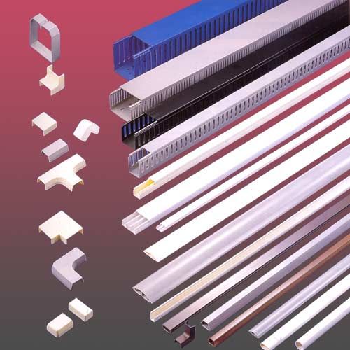 40 x 24 mm PVC Wiring Ducts Material Pvc Size 40 x 24 mm Function Routing, Protecting & Concealing Wiring In Control - Image 1