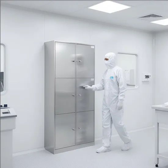 Modular Cleanroom Solutions with Custom Fireproof Steel Lockers - Image 4