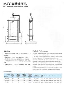 Foot Operated Hydraulic Press - Image 2