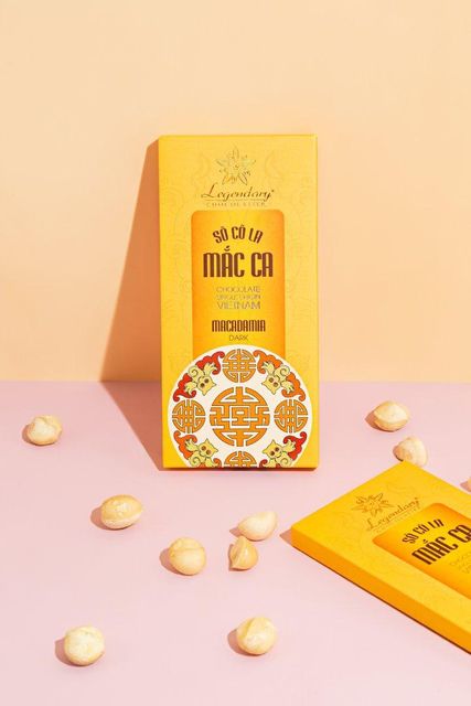 High Quality Single Origin Viet Nam Chocolate bar - Dark 72% Cocoa & Macadamia for Gifting - Image 5