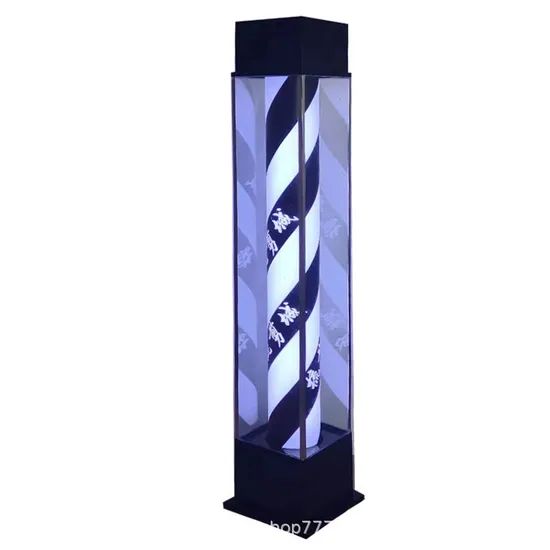 Red Blue White LED Sign Light Custom Height and Color for Salon - Image 6