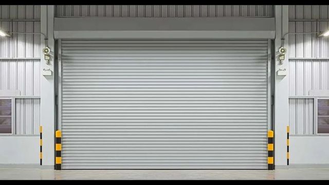 GI Color Coated Rolling Shutter Material GI Height 16 Feet Shutter Type Galvalume Control Components Remote Surface Treatment - Image 1