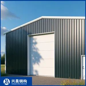 Large Span Prefabricated Steel Structure Building Warehouse for Industrial Storage and Manufacturing - Image 3