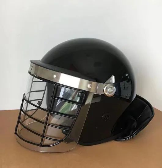 Black Anti Riot Safety Helmet - Image 6