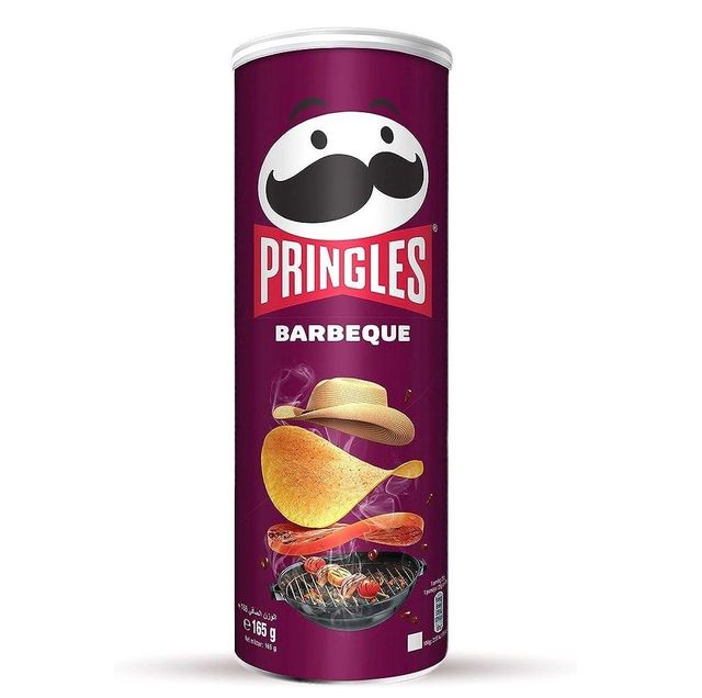 Pringles Potato Crisps BBQ Flavor Chips 165 GM Pack - Image 4