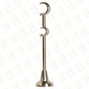 Window Wall Curtain Rod Brackets, Wall Curtain Pole Brackets Origin Ningbo Type Curtain Rod Color Customized Trademark - Image 3