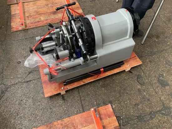 Pipe Threading Machine 1 2 4 NPT BSPT Heavy Duty Automatic Pipe Threader 4inch Electric Gi Pipe Threading Machine - Image 6
