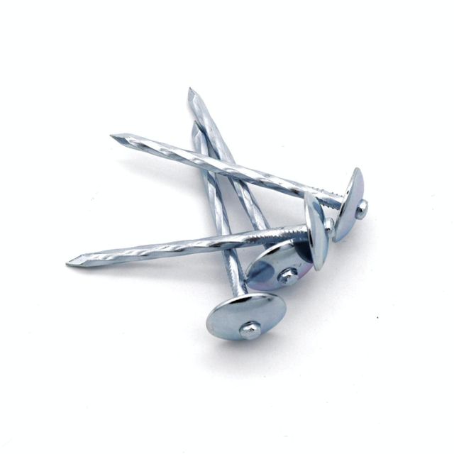 Umbrella Head Roofing Nails from China Nail Manufacturer Color Galvanized Port Qingdao Port Diameter 8 – 14 Gauge Place of Origin Linyi - Image 4