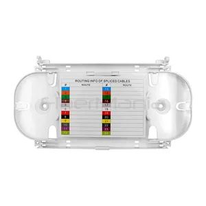 FTTH Splice Fiber Optic Cable Cassette Module ABS Plastic Splice Tray - Image 3