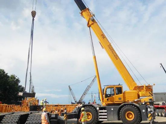 70 Ton Capacity Rough Terrain Crane Xcr70 with Spare Parts - Image 5