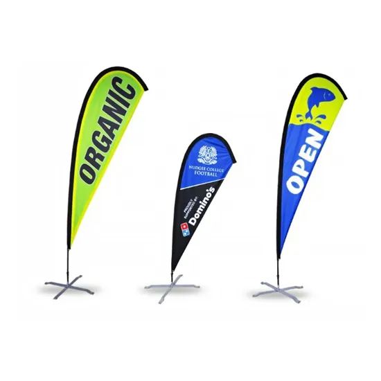 Custom Flying Beach Flags and Banners - Image 2