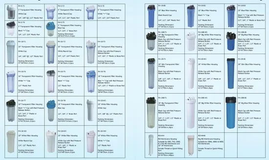 UPVC Micro Filters 10*5 Water Filter Parts - Image 6