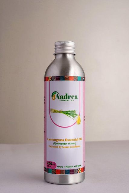 Lemongrass essential oil - 100% pure natural steam distilled Form Liquid Delivery Form Can Freshness Level Fresh Purity 100%% Pure Natural - Image 3