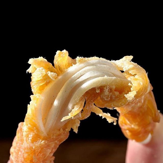 Rawhide Rolls Dog Chews Wrapped in Premium Meat Core Material Rawhide Packaging As per request Flavor Real Chicken Or Duck - Image 3