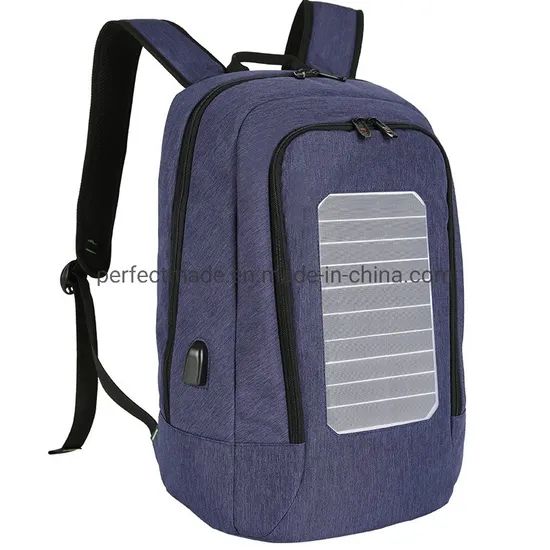 Business Laptop Smart USB Charging Solar Power Panel Backpack - Image 1