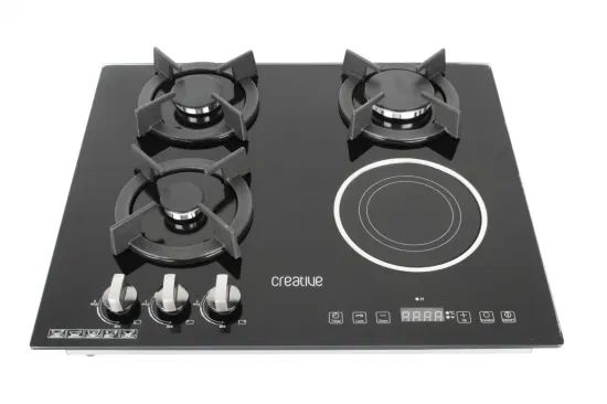 4 Burners Kitchen Appliances Gas & Induction Cooker - Image 1
