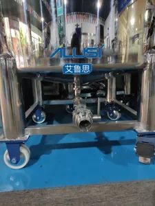 Factory Price SS316 Movable Storage Tanks Milk Storage Container Drums Pail Metal Honey Sterile Water Storage Tank Making Machine - Image 6