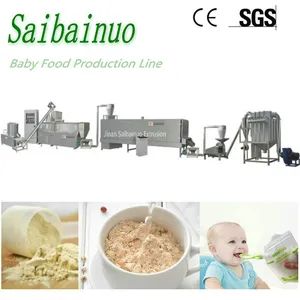 Baby Food Production Line Nutritional Baby Rice Powder Origin China Model NO. SLG HS Code 84388000 Function Extrusion Inverter ABB/ - Image 4