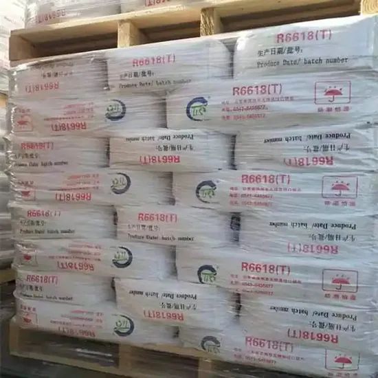 Factory Supply Titanium Dioxide R6618 for Ink Paper Origin China Model NO. R6618 EINECS 236-675-5 HS Code 3206111000 Specification - Image 4