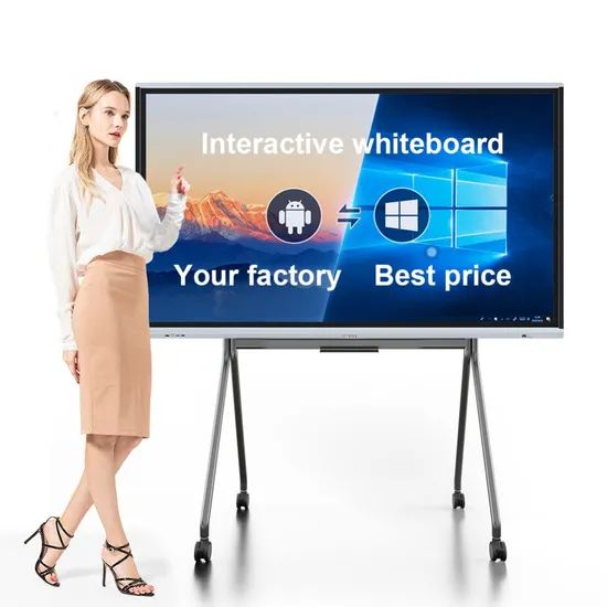 Classroom Office Meeting LCD Touch Screen Flat Panel Interactive Whiteboard - Image 1