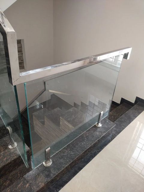 Tempered Glass Railing Services Position Balcony Color Transparent Brand saint-gobian Durability Durable Railing Height 3 - Image 3