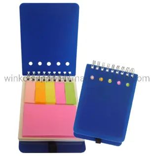 Promotional Spiral Mini Sticky Notepad with Customized Logo - Image 5