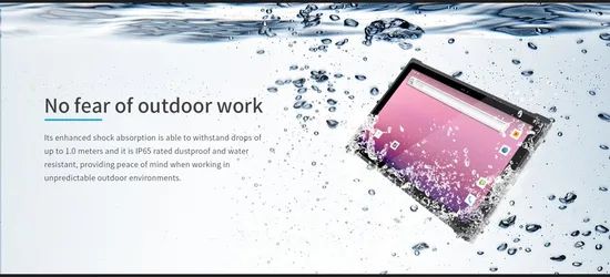 10.1 Inch Mini PC Rugged Android Industrial Tablet PC Computer Webcam Without Webcam Origin China CPU Type MTK Front Camera Pixel 5MP - Image 6