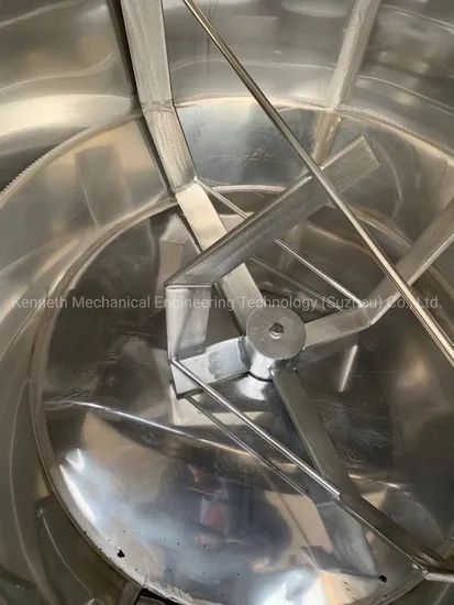 300kg Capacity Color Mixer for Plastic Pellets Mixing with Baster Batches - Image 3