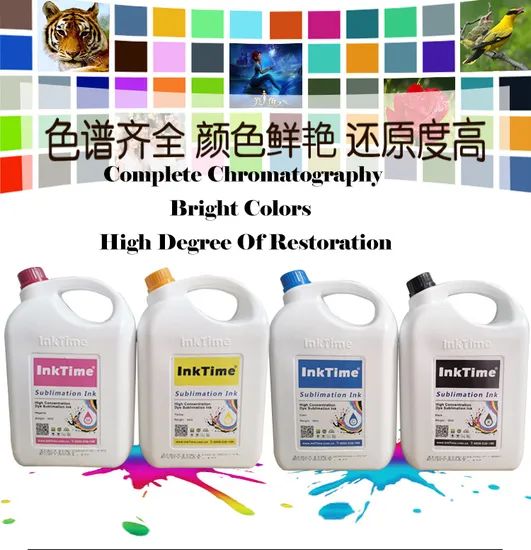 Premium Dynamic Sublimation Ink for Vibrant Textile Printing Origin China Condition New Ink Color Cmyk Performance Dry Trademark Inktime - Image 4