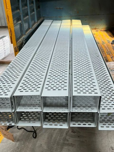Hot Dip Gi Ladder Type Cable Tray Type Perforated Thickness 1.6 mm Shape Rectangular Tray Width 150 mm Tray Length 2500 - Image 1