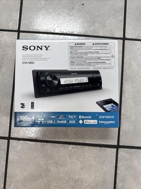 Sony High Power Bluetooth Marine Receiver (DSXM80) - Image 2