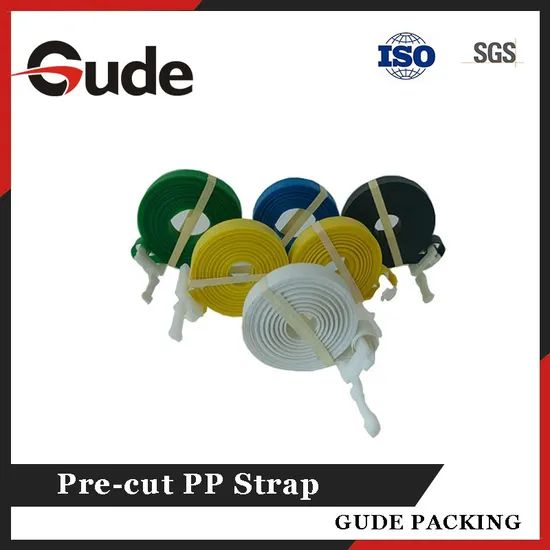 Durable 1/2" Embossed White Pre-Cut PP Strapping for Packaging for Logistics - Image 6