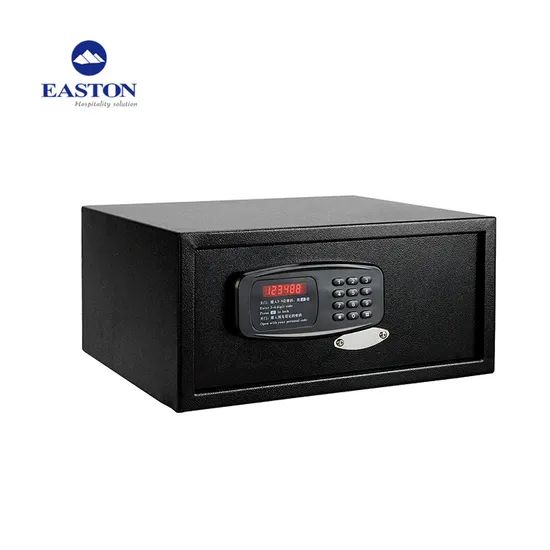 Mechanical Key Override Ivory Hotel Room Safes Box Shape Cuboid Model NO. ES1029 Trademark EASTON Color Black/Ivory Security Level A1 - Image 2