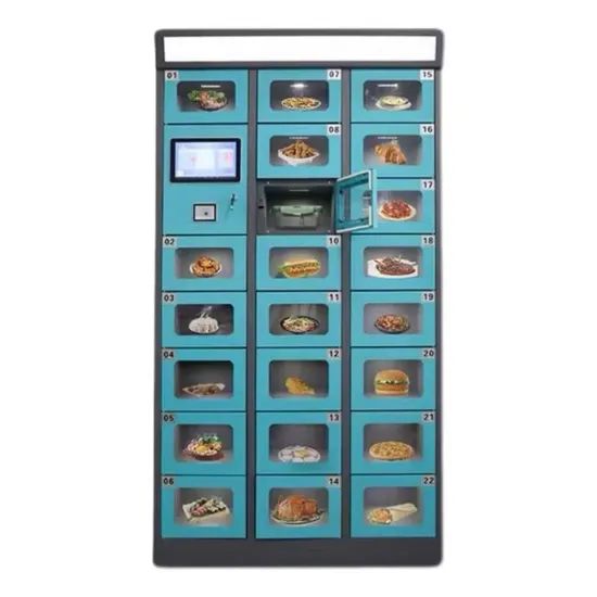 Customized Sheet Metal Fabrication Smart Automated Takeout Delivery Storage Lockers - Image 6