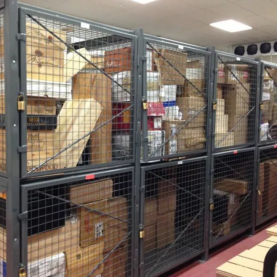 Single Tier and Double Tier Welded Wire Mesh Storage Lockers - Image 6