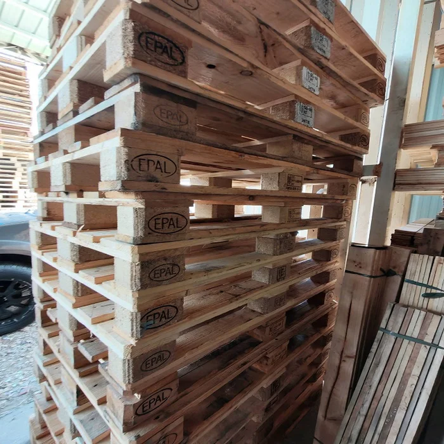 Wood Pallet for Sale Cheap Price New Pine 1200x800 Epal Woods Euro Standard Wooden Pallet Wholesale Factory Direct Supply - Image 4
