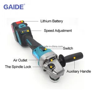 Brushless Motor Controller for Angle Grinder Model NO. CAGE Trademark GAIDE Rated Voltage 21V Frequency 50/60Hz Disc Diameter - Image 3