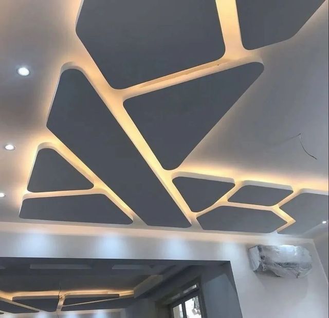 Modular False Ceiling Service - Supply And Install Tile Size 600 x 600 mm Surface Finish Textured Service Location Pan - Image 3
