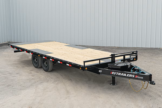 Equipment / 7×22 7.2k Lamar Car Hauler Trailer - Image 1