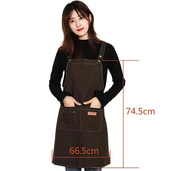 Queenhe Waterproof Canvas Aprons for Kitchen - Image 6