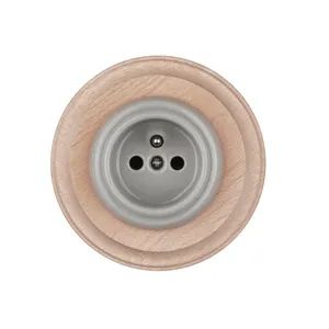 Ceramic European Flush Mounted French Wall Socket - Image 2